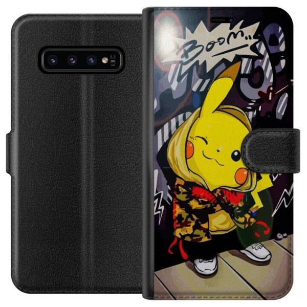 Samsung Galaxy S10 Lommeboketui Pikachu