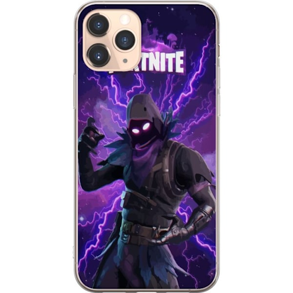 Apple iPhone 11 Pro Läpinäkyvä kuori Fortnite Raven