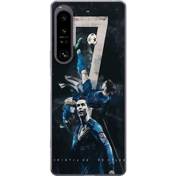 Sony Xperia 1 IV Läpinäkyvä kuori Ronaldo