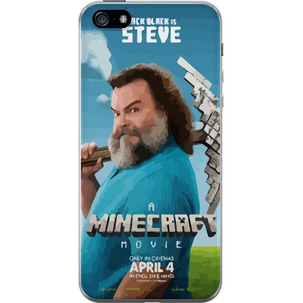 Apple iPhone 5 Genomskinligt Skal A Minecraft Movie