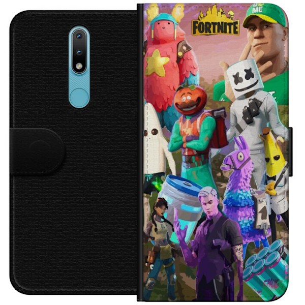 Nokia 2.4 Tegnebogsetui Fortnite