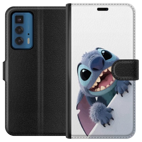 Motorola Edge 20 Pro Lompakkokotelo Iloinen Ommel
