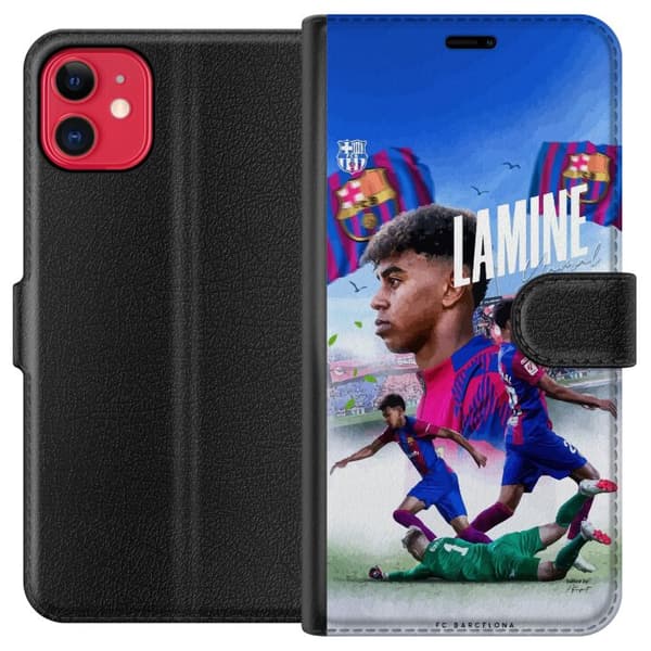 Kompatibel Tegnebogsetui til Apple iPhone 11 Lamine Yamal