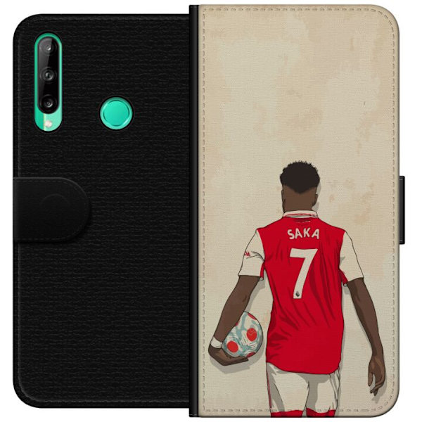 Huawei P40 lite E Lompakkokotelo Arsenal FC Jalkapallo Arsenal FC Motiivi Pelaaja Premier League Englanti Suosittu Urheilulaji Jalkapallotähti Lontoo