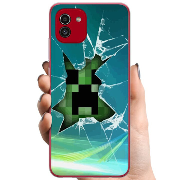 Samsung Galaxy A03 TPU Mobildeksel MineCraft