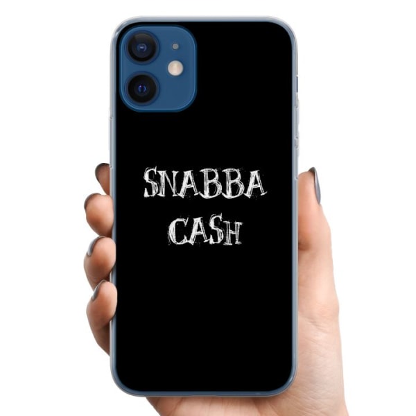 Apple iPhone 12 mini TPU Mobildeksel SNABBA CASH