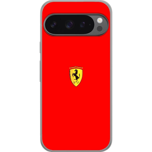 Google Pixel 9 Pro XL Genomskinligt Skal Ferrari S.p.A.