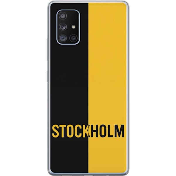 Samsung Galaxy A71 5G Gjennomsiktig deksel Stockholm – fotba
