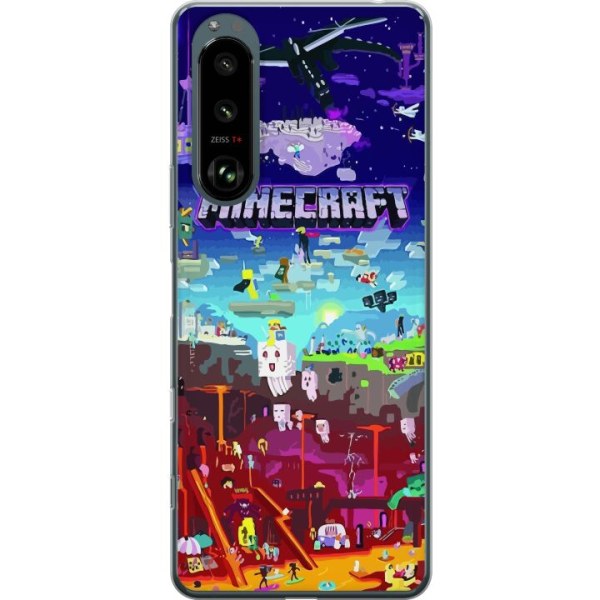 Sony Xperia 5 III Gennemsigtig cover Minecraft