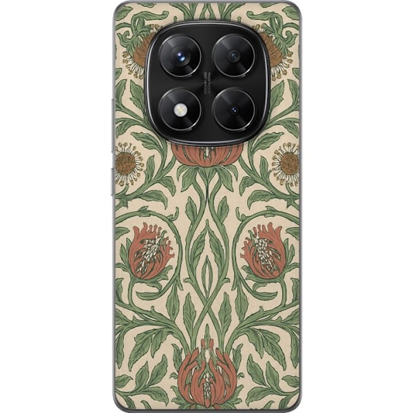 Xiaomi Redmi Note 14 Pro Gennemsigtig cover Blad Detaljer