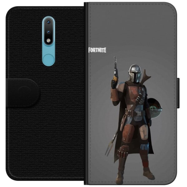 Nokia 2.4 Tegnebogsetui Fortnite Star Wars