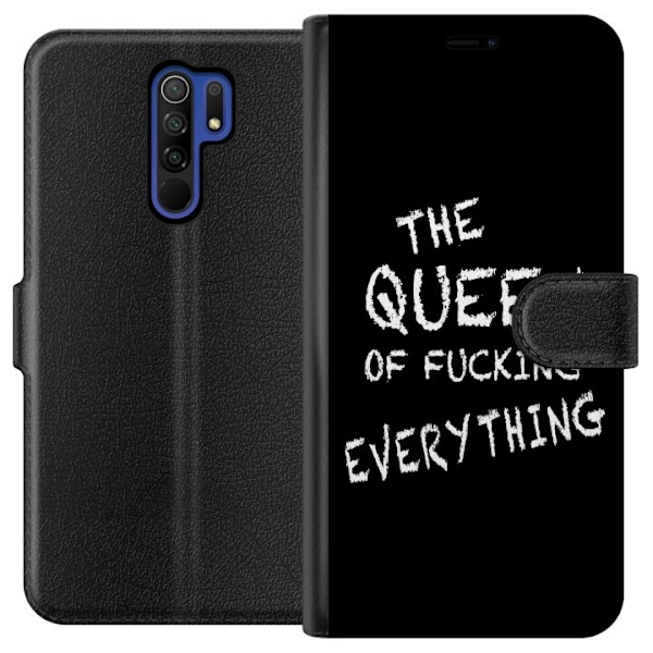 Xiaomi Redmi 9 Tegnebogsetui Dronning af alting