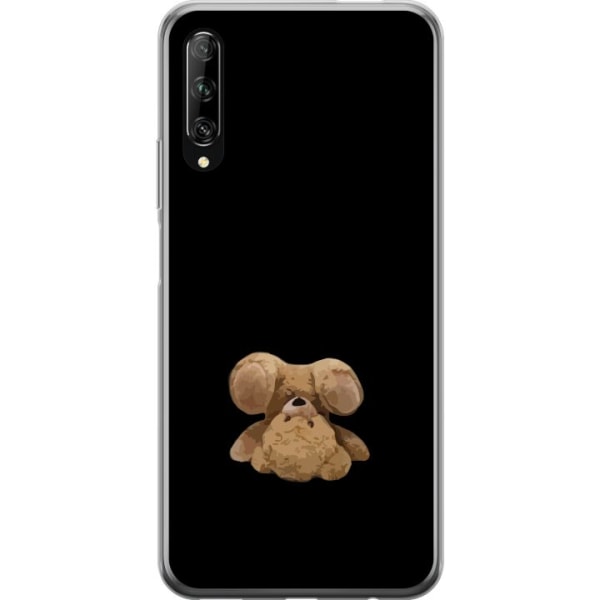 Huawei P smart Pro 2019 Genomskinligt Skal Upp och ner björn