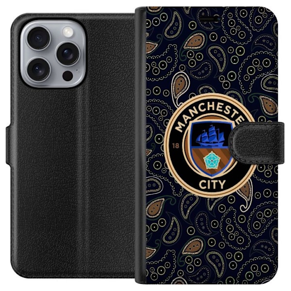 Apple iPhone 16 Pro Max Tegnebogsetui Manchester City