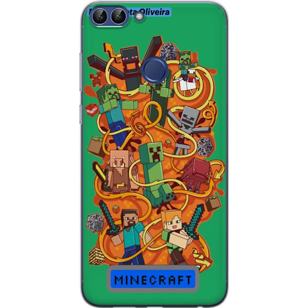 Huawei P smart Genomskinligt Skal Minecraft