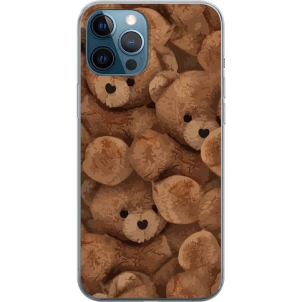 Apple iPhone 12 Pro Gjennomsiktig deksel Teddybjørner