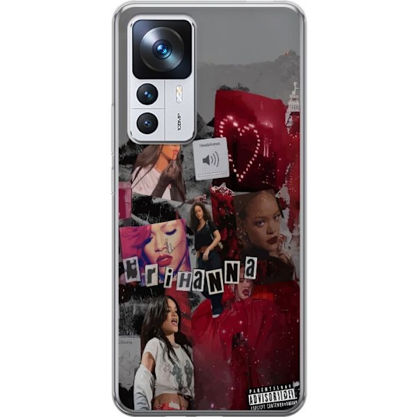 Xiaomi 12T Pro Gjennomsiktig deksel Rihanna – Iconic Fashion