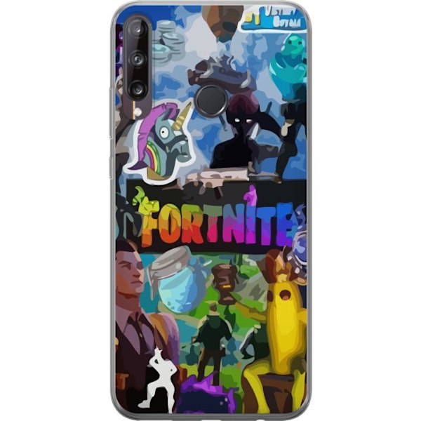 Huawei P40 lite E Genomskinligt Skal Fortnite