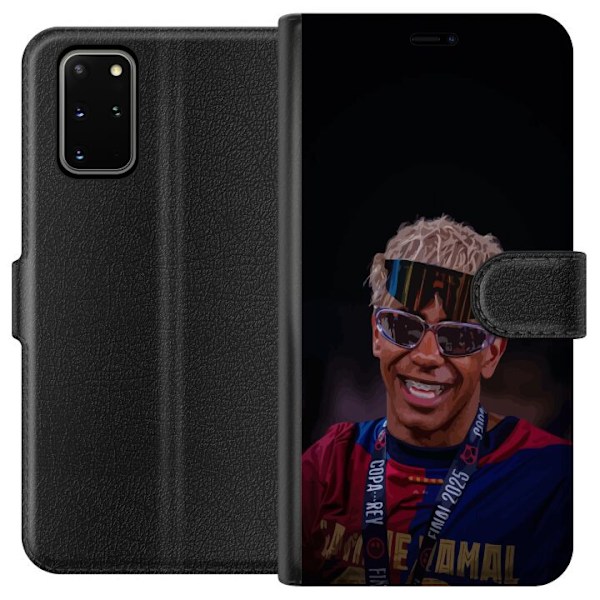 Samsung Galaxy S20+ Tegnebogsetui Lamine Yamal mobiltaske i elegant sportsdesign