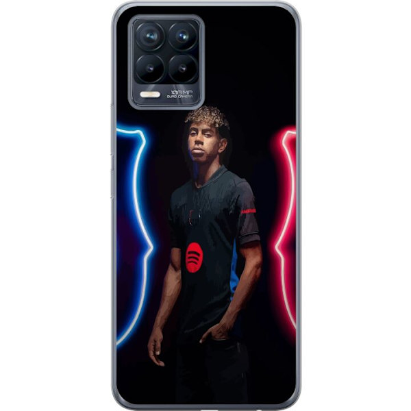 Realme 8 Gennemsigtig cover Yamal Fodbold FC Barcelona Ung Talent Spiller Fodboldstjerne Spanien La Liga Populært Motiv