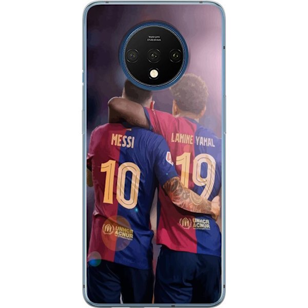 OnePlus 7T Gennemsigtig cover Lamine Yamal Messi