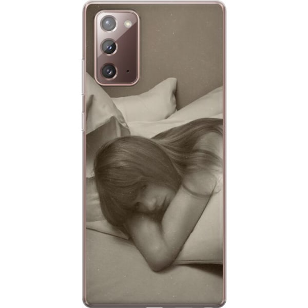 Samsung Galaxy Note20 Läpinäkyvä kuori Taylor Swift