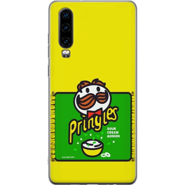 Kompatibelt Mobildeksel til Huawei P30 Pringles gul