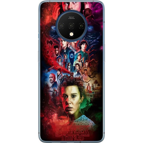 OnePlus 7T Genomskinligt Skal Stranger Things