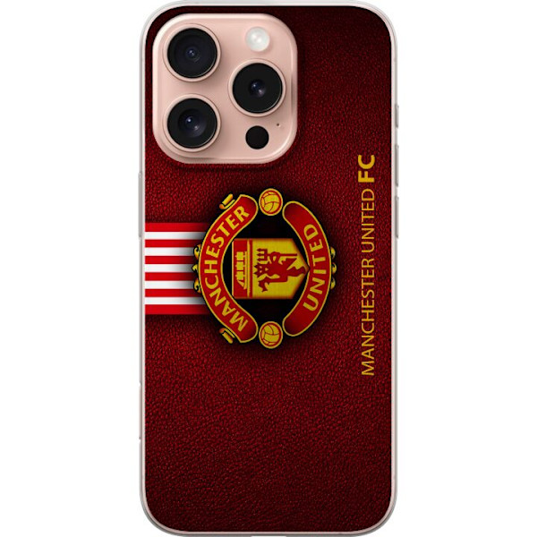 Apple iPhone 16 Pro Gjennomsiktig deksel Manchester United FC