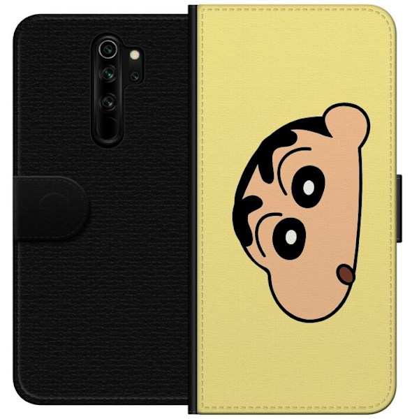 Xiaomi Redmi Note 8 Pro  Tegnebogsetui Peeking Shinchan