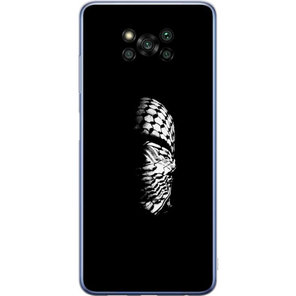 Xiaomi Poco X3 Pro Gjennomsiktig deksel Keffiyeh-mønster - kl