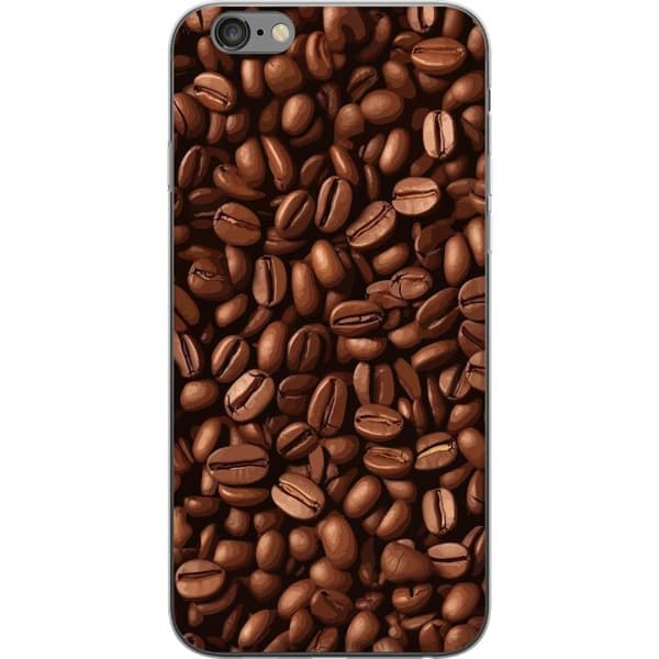 Kompatibelt Mobildeksel til Apple iPhone 6s Plus Kaffebönor närbild brun