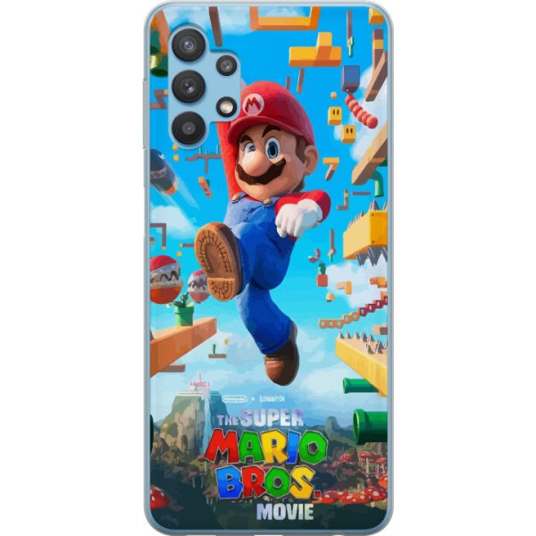 Samsung Galaxy A32 5G Läpinäkyvä kuori Super Mario Bros