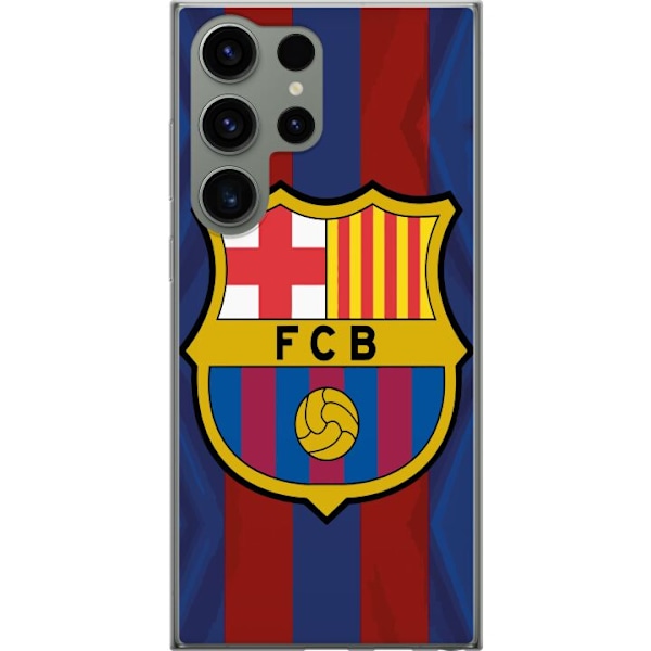 Samsung Galaxy S23 Ultra Gennemsigtig cover FCB Barcelona