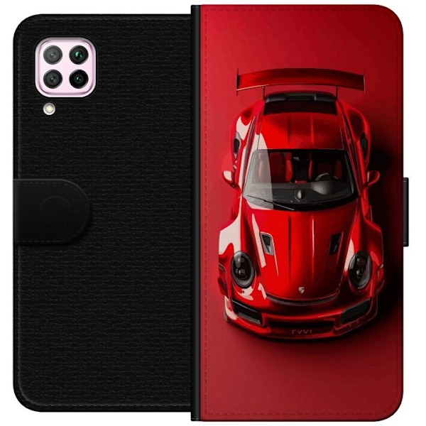 Huawei P40 lite Plånboksfodral Porsche