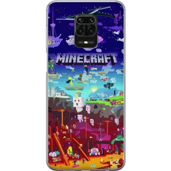 Kompatibel Mobilcover til Xiaomi Redmi Note 9S Minecraft