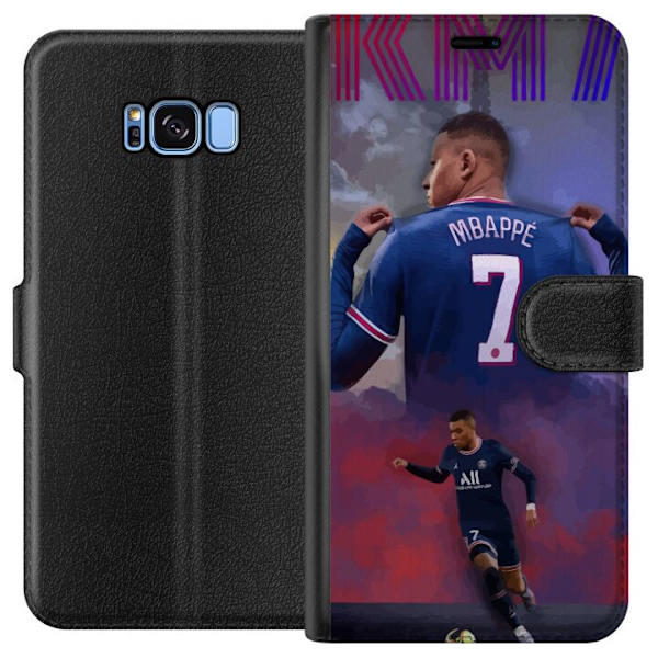 Samsung Galaxy S8 Plånboksfodral MAP Fotboll Design Grafiskt Mönster Modern Sportmotiv Trend Fotboll Populär Grafisk Stil Motiv