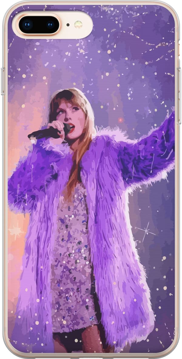 Kompatibelt Mobildeksel til Apple iPhone 8 Plus Taylor Swift