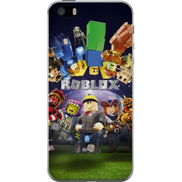 Apple iPhone 5s Läpinäkyvä kuori Roblox Maailma - Pelaamisseikkailu Lapsille ja Nuorille