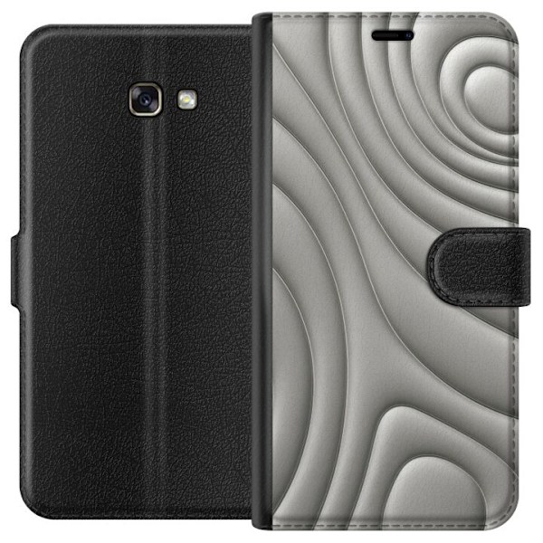 Samsung Galaxy A3 (2017) Lompakkokotelo Hopea-aallot
