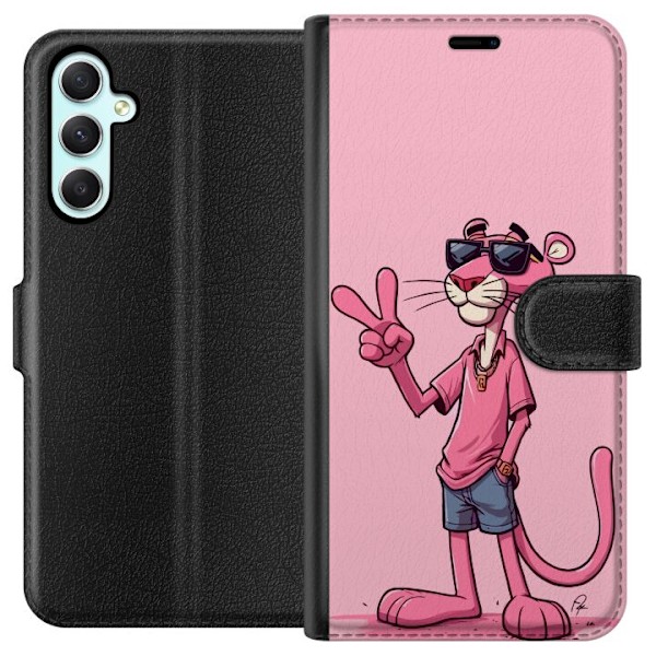 Samsung Galaxy A34 Plånboksfodral Pink Panter Peace