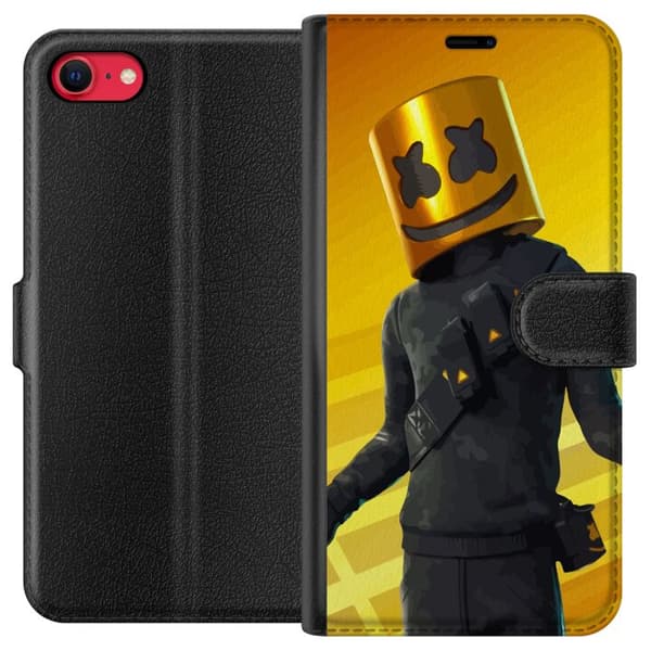 Kompatibel Tegnebogsetui til Apple iPhone 8 Fortnite