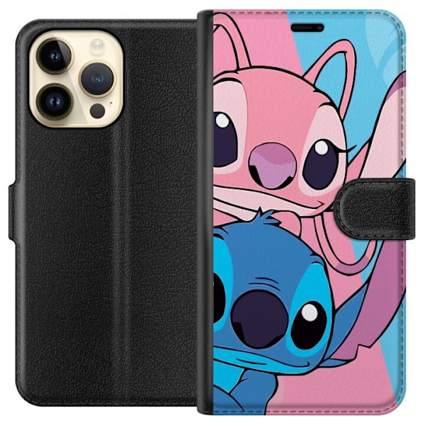 Apple iPhone 14 Pro Max Lommeboketui Stitch & Angel