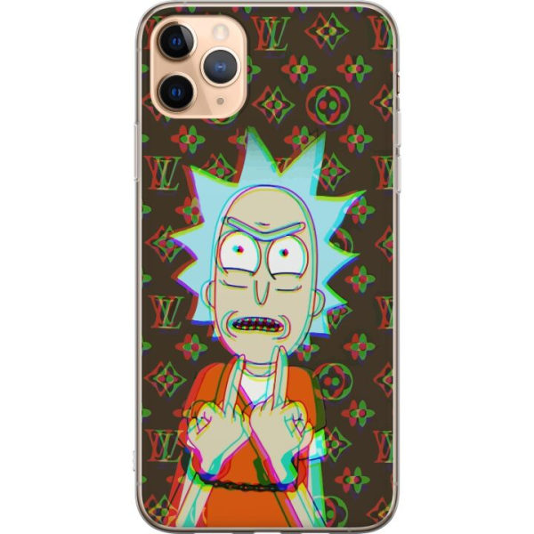 Apple iPhone 11 Pro Max Deksel / Mobildeksel - Rick and Morty