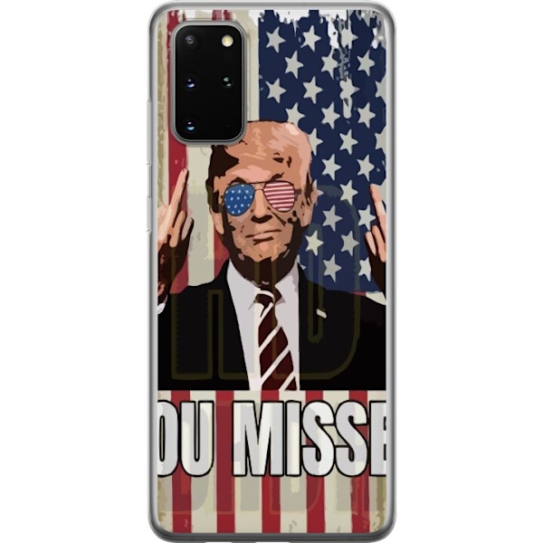 Samsung Galaxy S20+ Gennemsigtig cover Trump