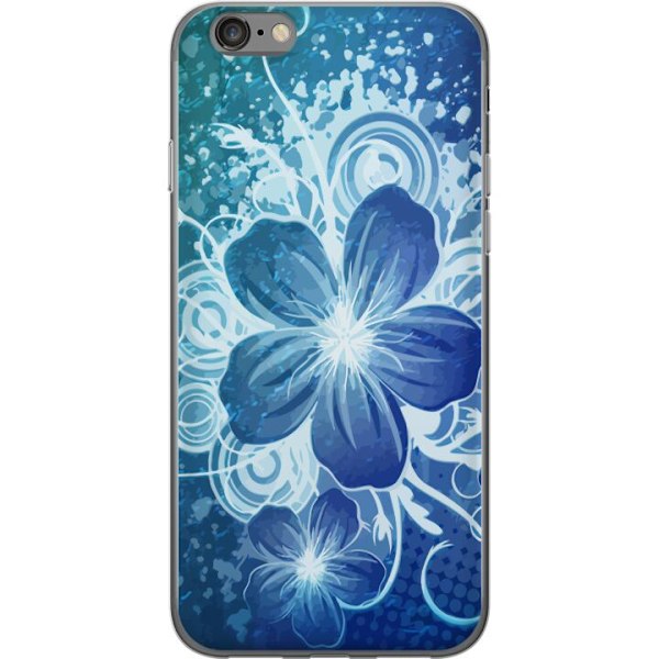 Apple iPhone 6s Gennemsigtig cover Blomst