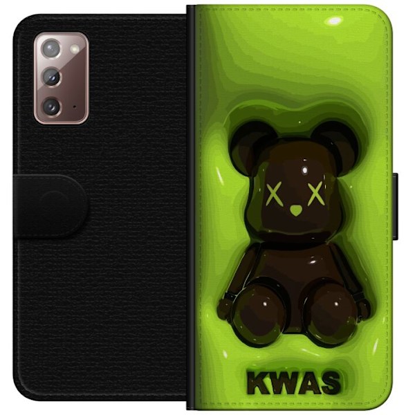 Samsung Galaxy Note20 Tegnebogsetui KAWS Grøn