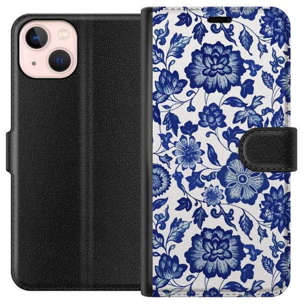 Kompatibelt Plånboksfodral till Apple iPhone 13 mini Blommor - Floral