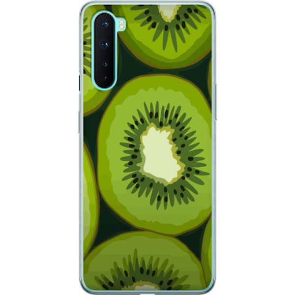OnePlus Nord Läpinäkyvä kuori Kiwi