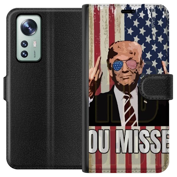 Xiaomi 12 Tegnebogsetui Trump